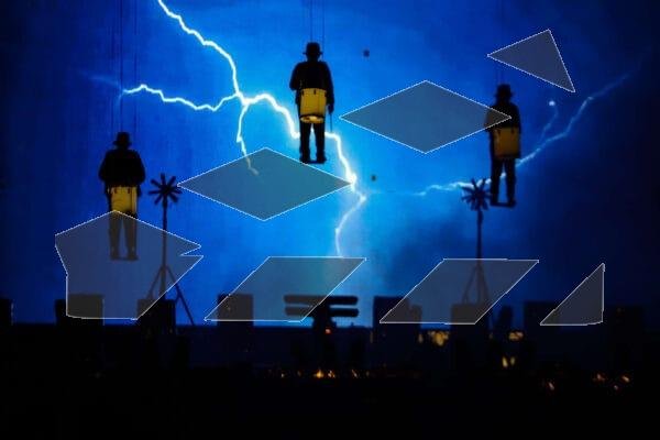 People performing music on stage