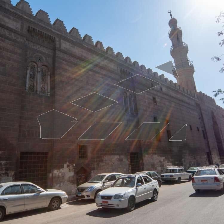 Sultan Hassan Mosque and Surroundings in Old Cairo