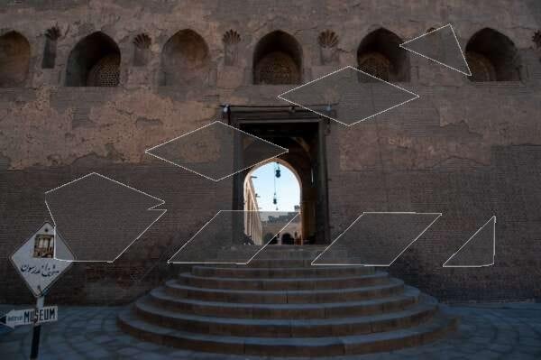 Directional sign leading to the Gayer-Anderson Museum in Old Cairo