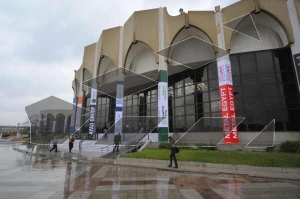 Cairo International Convention Center During Trade Exhibition