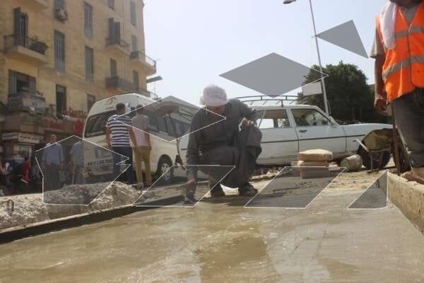 Workers on Duty During Ramadan Daytime in Ramses Square – Cairo, Egypt
