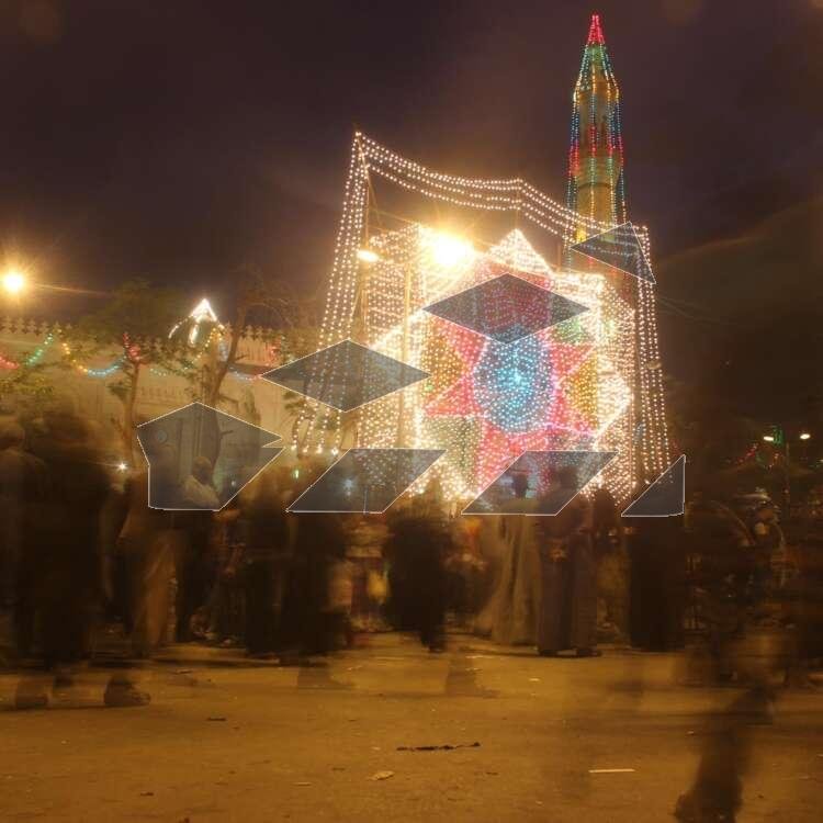 General View of Al-Sayyida Zainab Mawlid – Cairo, Egypt