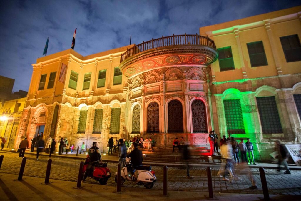 
									An impressive display of architectural heritage along Al-Muizz Street in Cairo