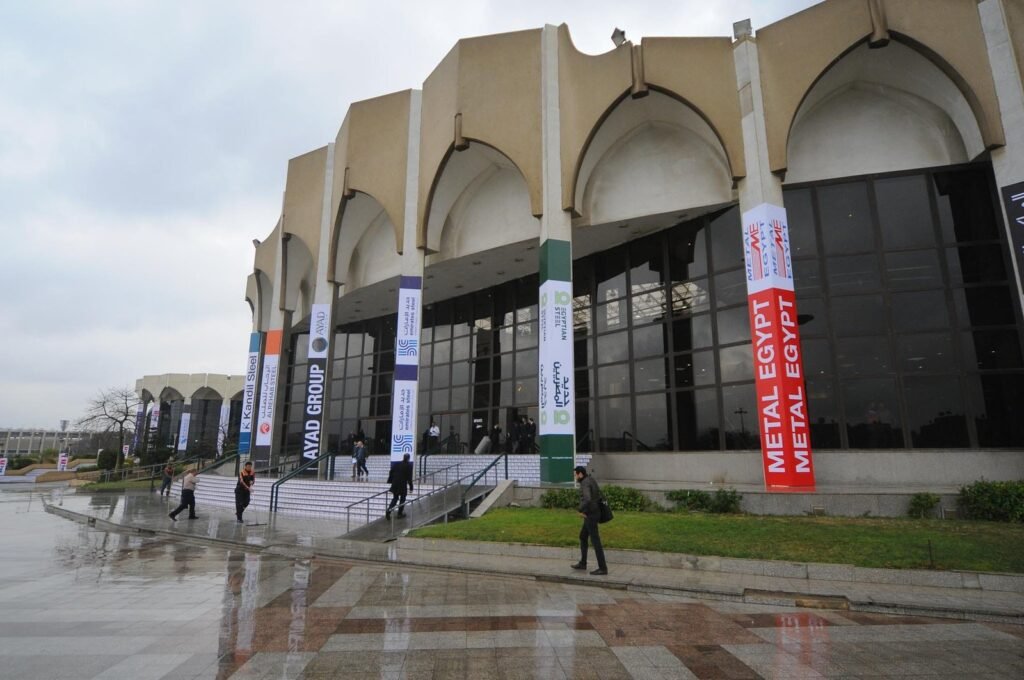 
									Cairo International Convention Center During Trade Exhibition