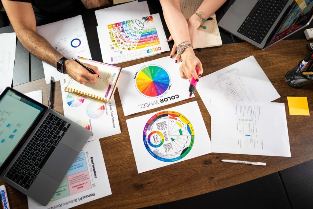 Business Meeting on Table