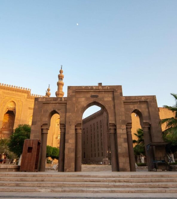 Sultan Hassan Mosque and Surroundings in Old Cairo