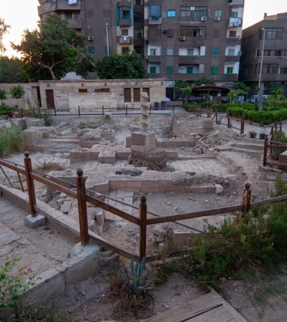 Sultan Hassan Mosque and Surroundings in Old Cairo