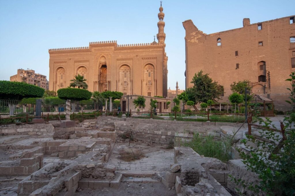 
									Sultan Hassan Mosque and Surroundings in Old Cairo
