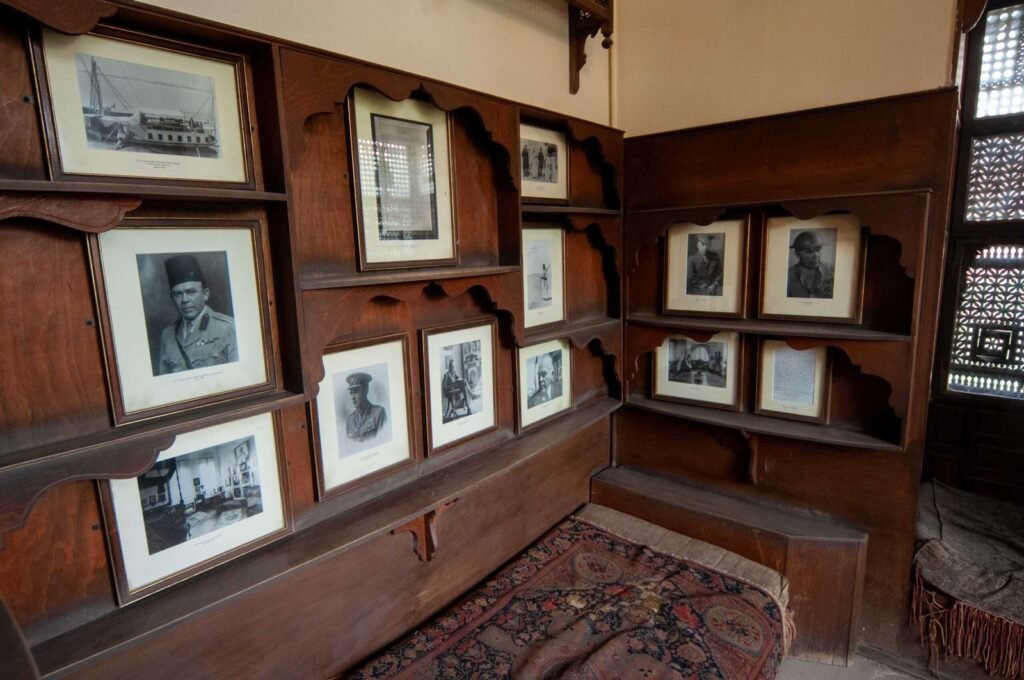 Interior view of a historic room inside the Gayer-Anderson Museum in Old Cairo, Egypt 4