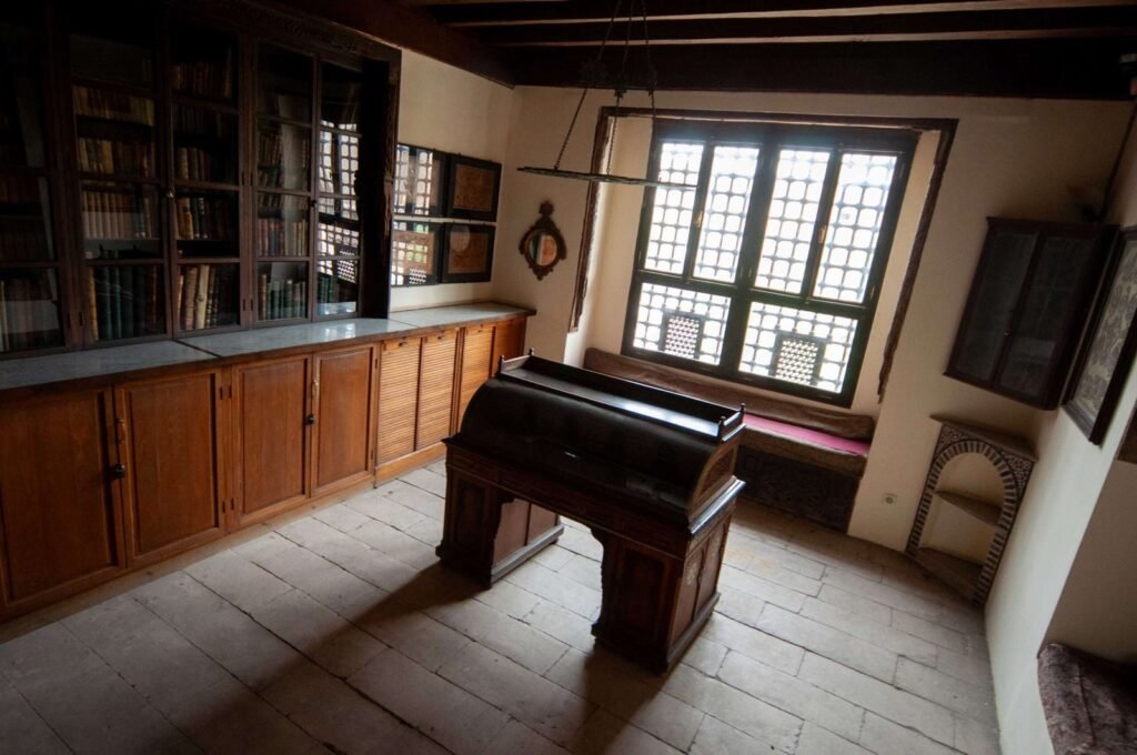 Interior view of a historic room inside the Gayer-Anderson Museum in Old Cairo, Egypt 9