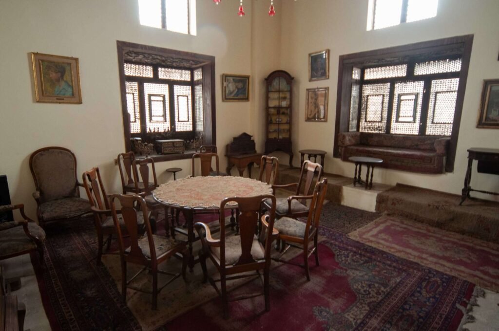 Interior view of a historic room inside the Gayer-Anderson Museum in Old Cairo, Egypt 6