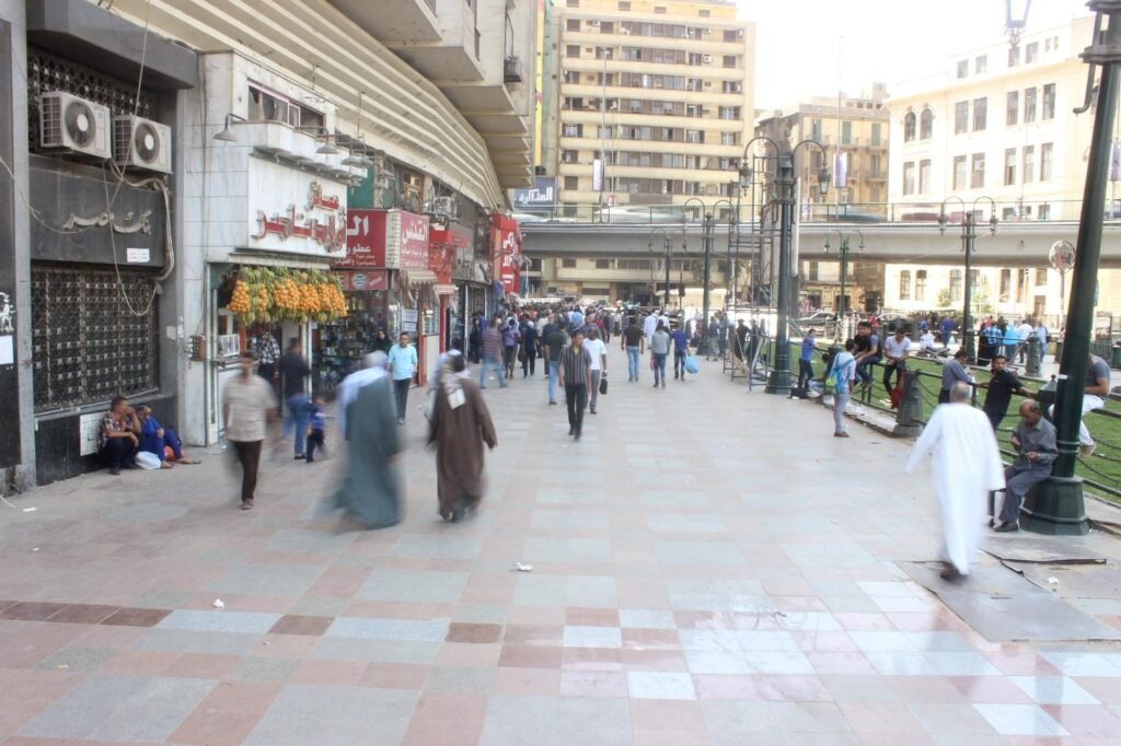 People Walking in Ramses Square – Cairo, Egypt 2