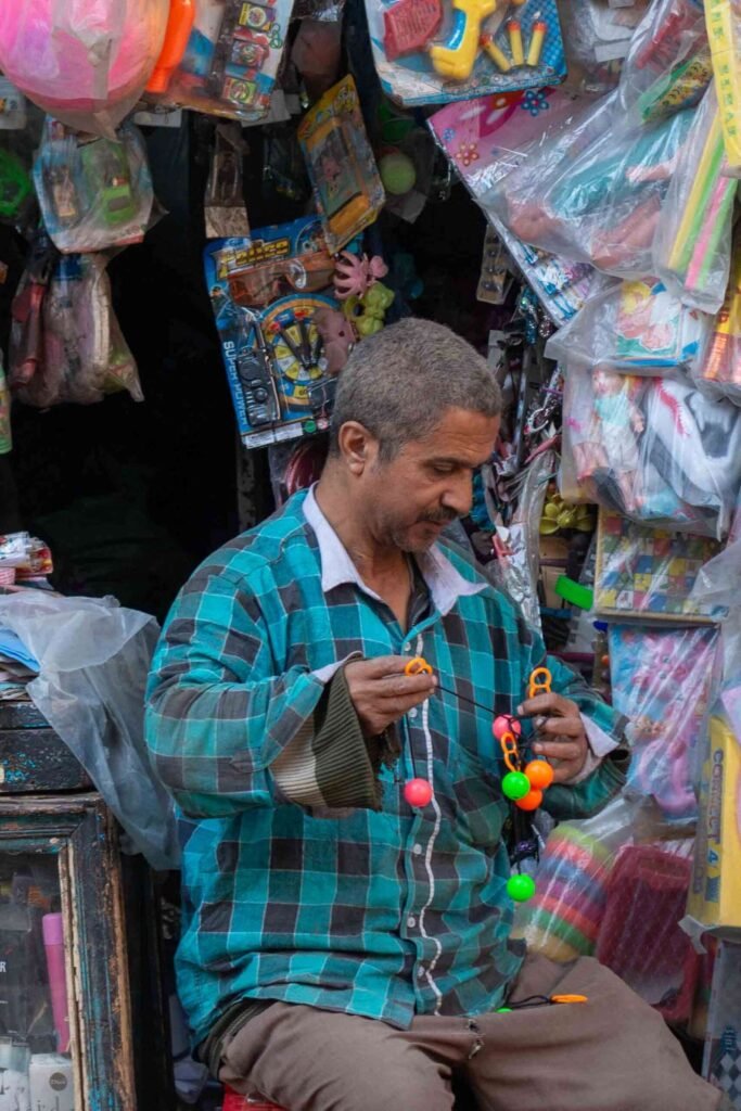 Toy Shop Scene on Al-Ashraf Street – Cairo 2017