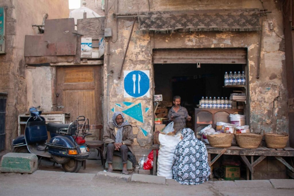 Street Shop Scene on Al-Ashraf Street – Cairo 2017