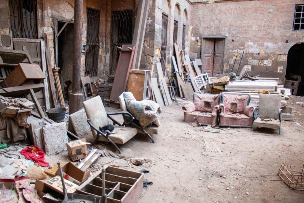 Old Furniture from Sakina Pasha House – Cairo 2017