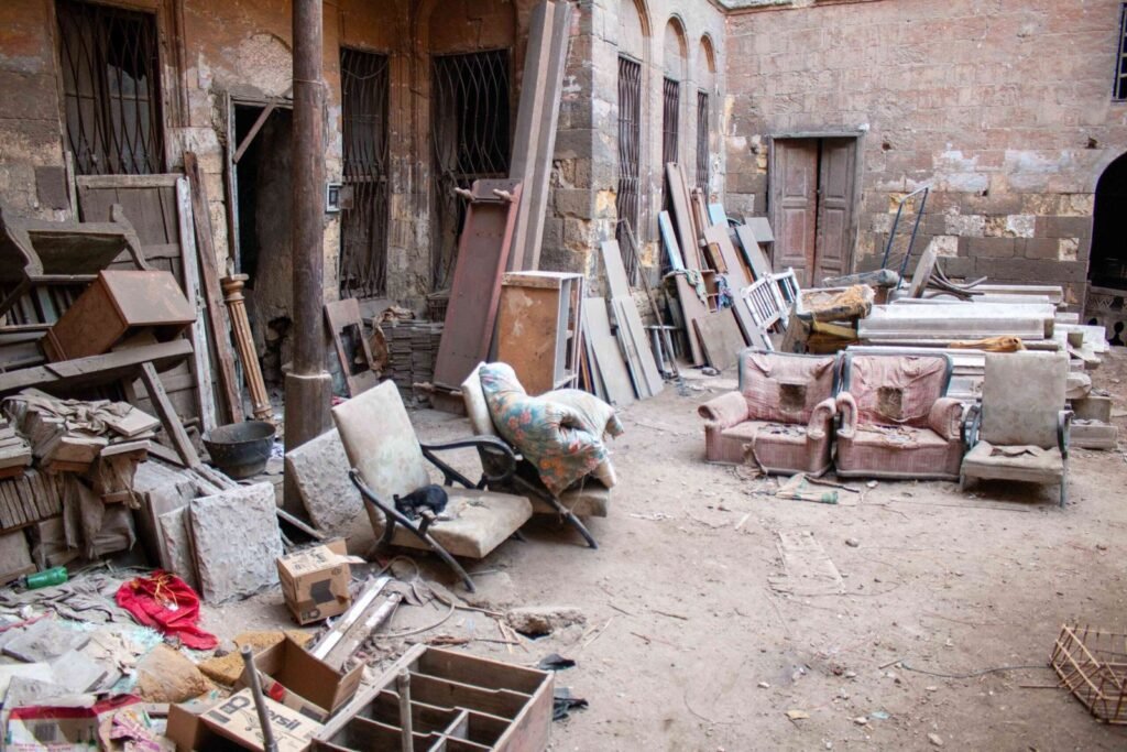 Old Furniture from Sakina Pasha House – Cairo 2017