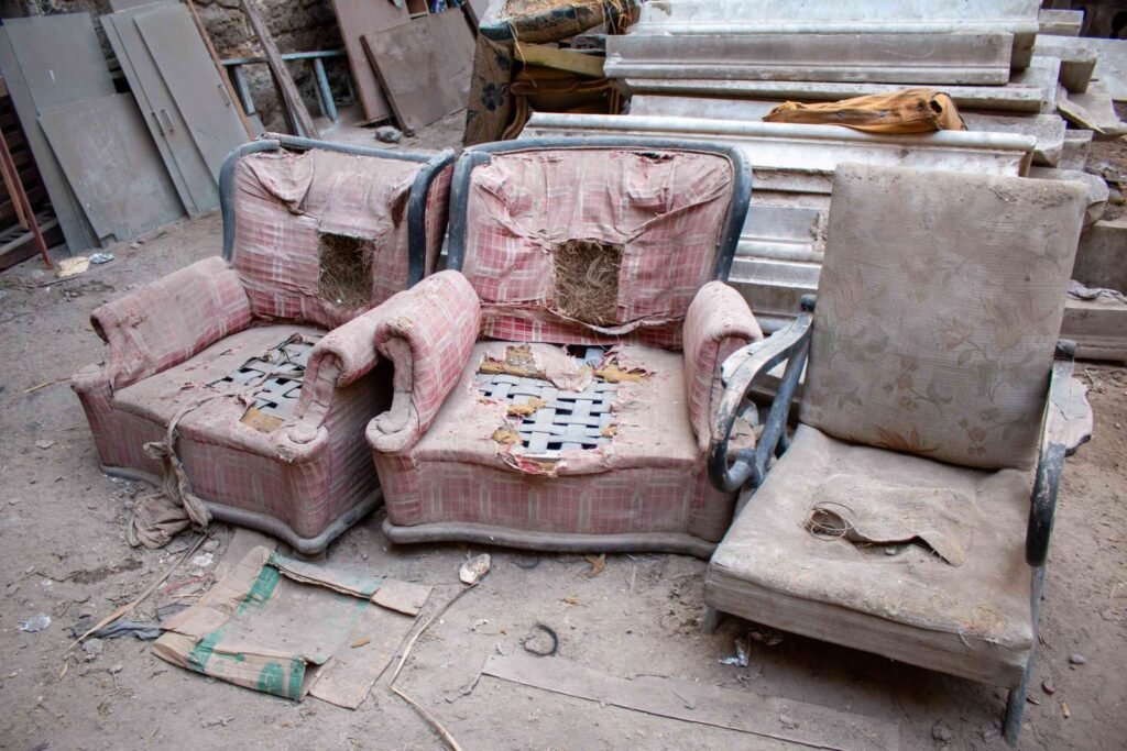 Old Furniture from Sakina Pasha House – Cairo 2017