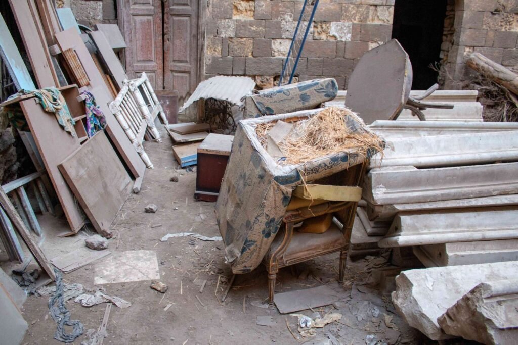 Old Furniture from Sakina Pasha House – Cairo 2017