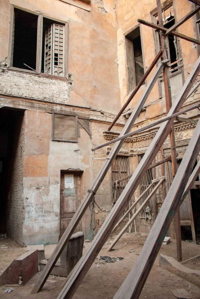 Side View of Sakina Pasha House, Cairo 2017