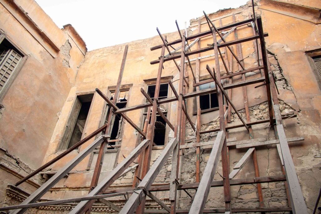 Side View of Sakina Pasha House, Cairo 2017