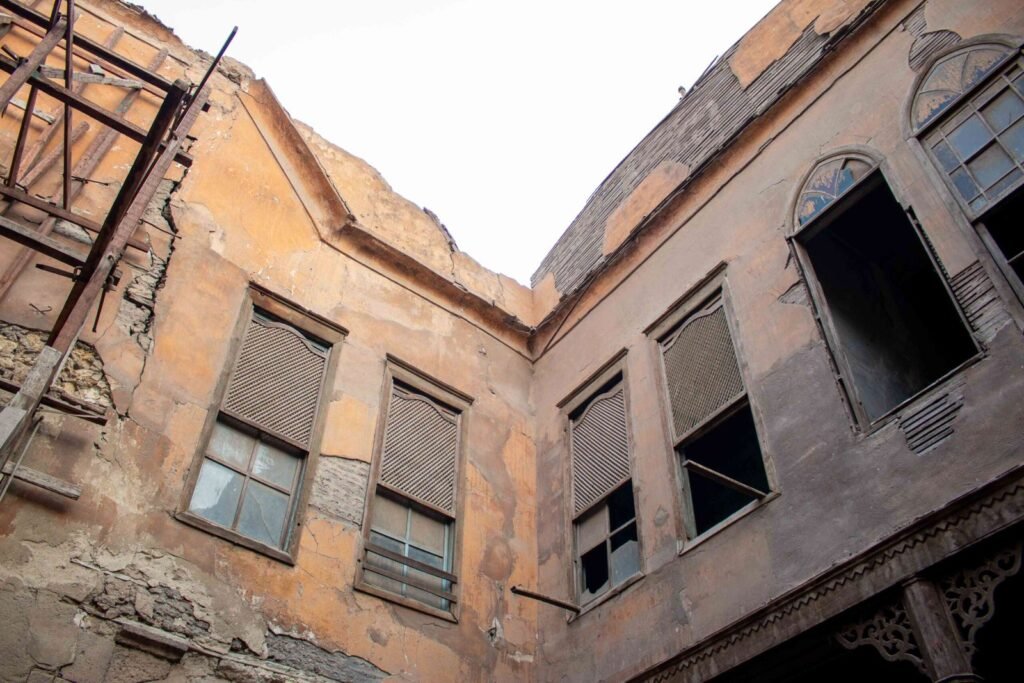 Side View of Sakina Pasha House, Cairo 2017