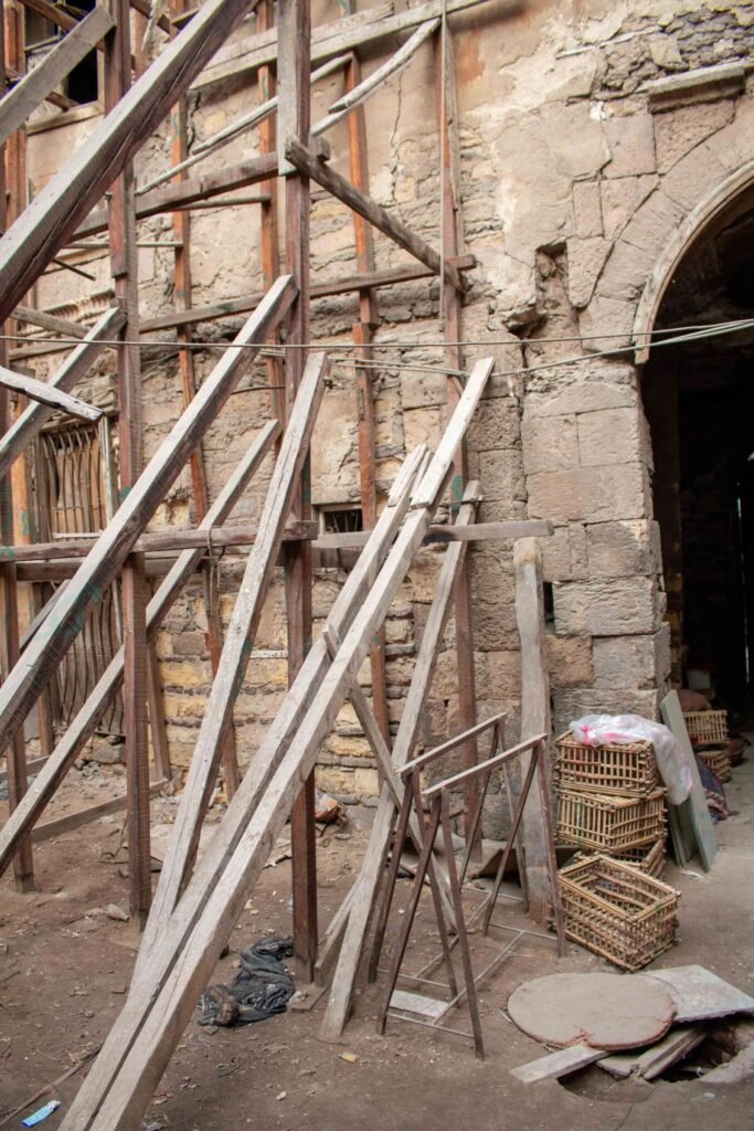 Side View of Sakina Pasha House, Cairo 2017