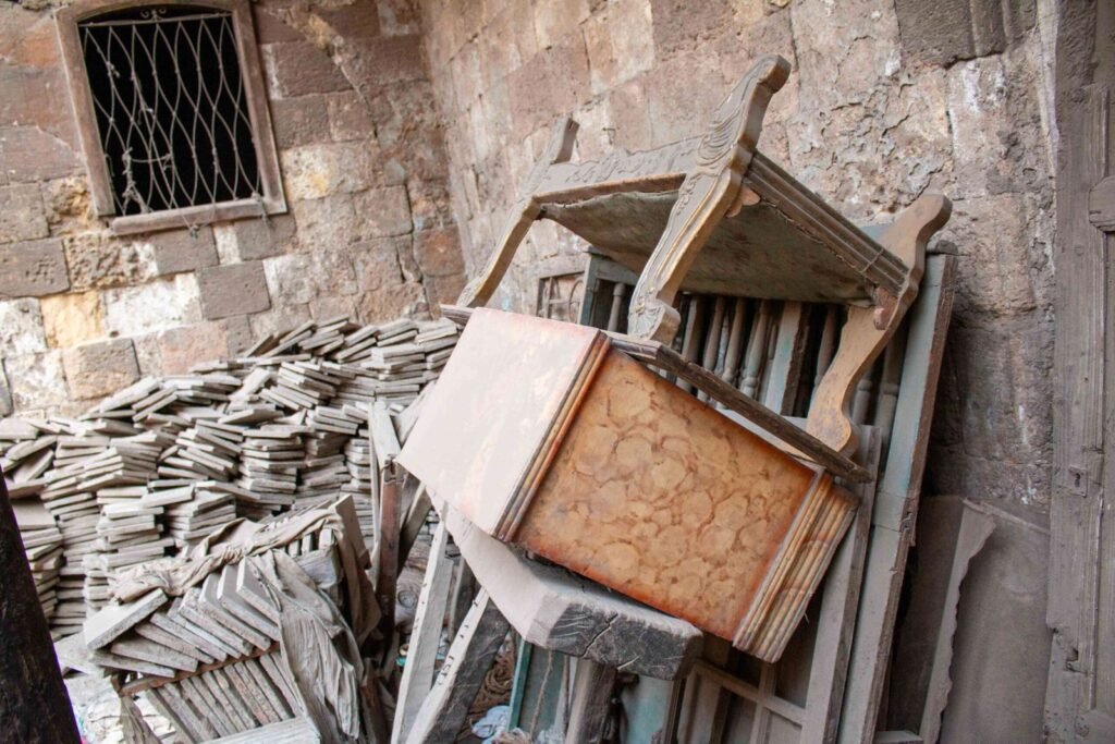 Old Furniture from Sakina Pasha House – Cairo 2017