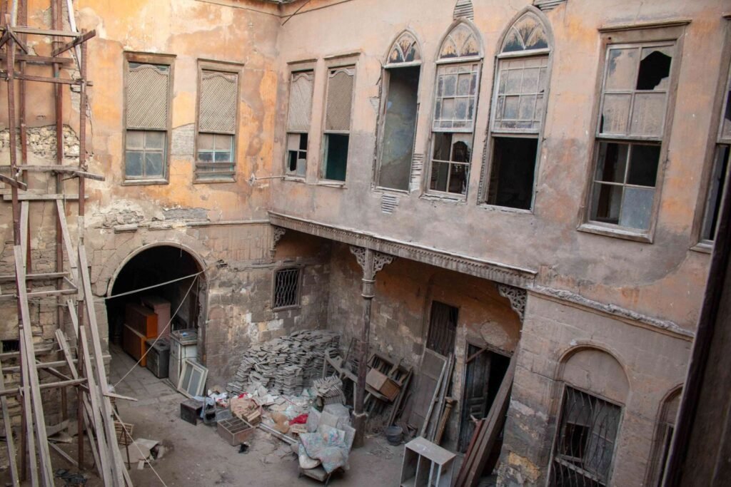 Side View of Sakina Pasha House, Cairo 2017