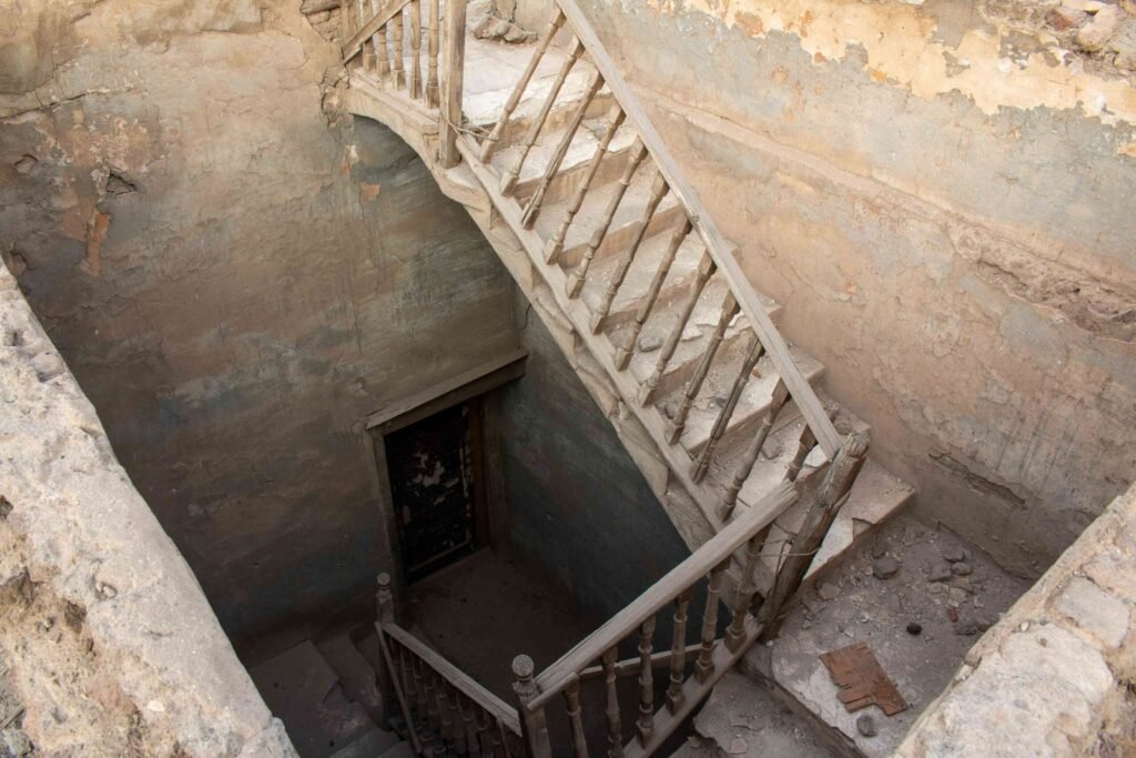 Weathered Staircase of Sakina Pasha House – Cairo 2017