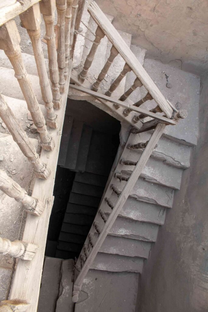 Weathered Staircase of Sakina Pasha House – Cairo 2017