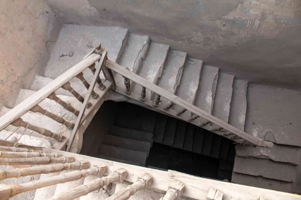 Weathered Staircase of Sakina Pasha House – Cairo 2017
