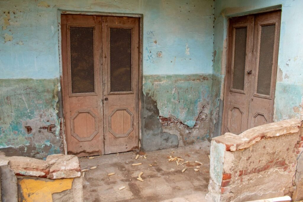 Traditional Mud-Brick Houses in Old Egyptian Villages
