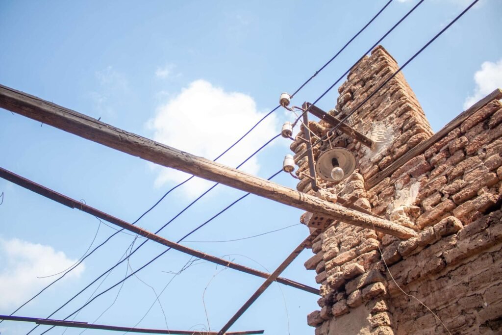 Traditional Mud-Brick Houses in Old Egyptian Villages