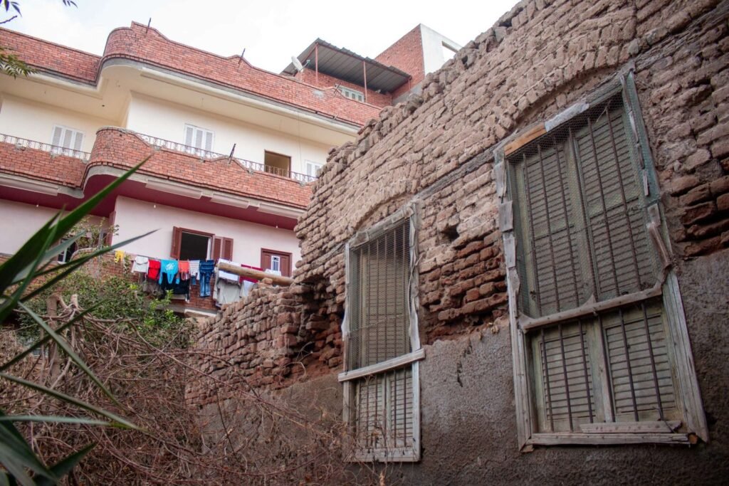 Traditional Mud-Brick Houses in Old Egyptian Villages