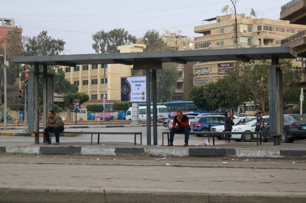 Waiting at the Old Tram Station, Heliopolis – Cairo 2