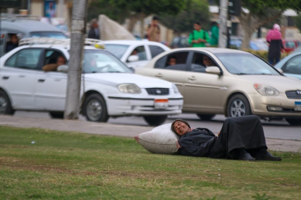 Resting by the Street – Cairo, Egypt 2