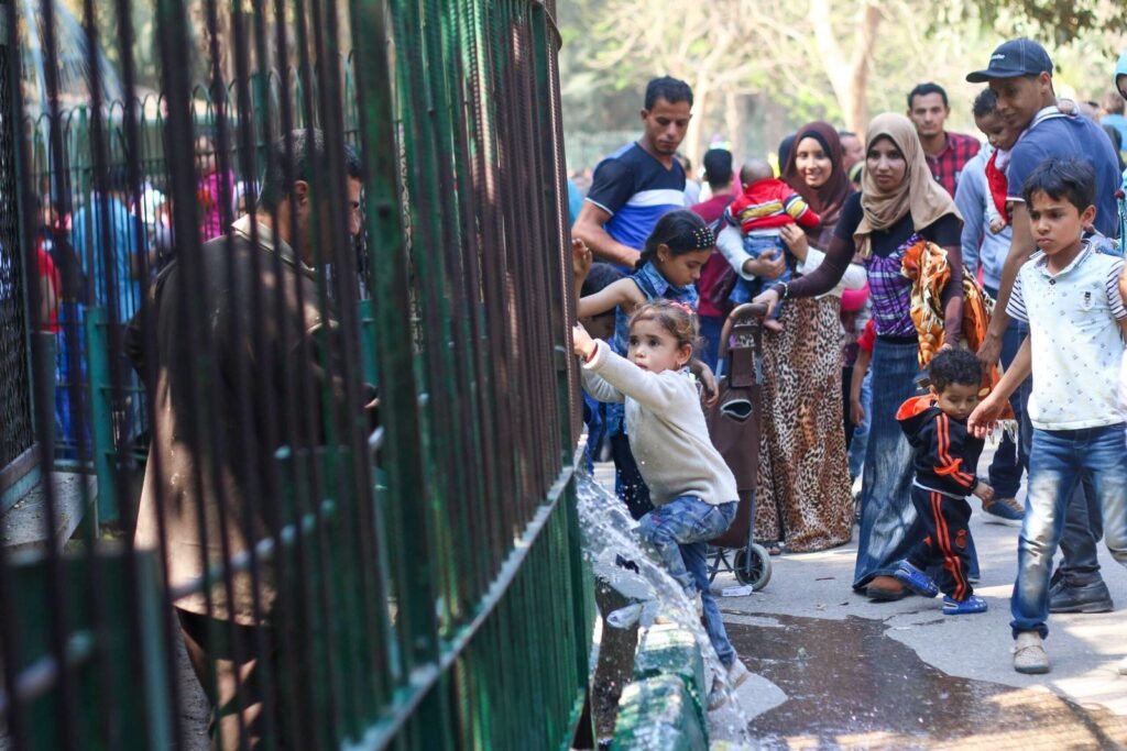 A Scene from Giza Zoo During Eid al-Fitr 2017 3