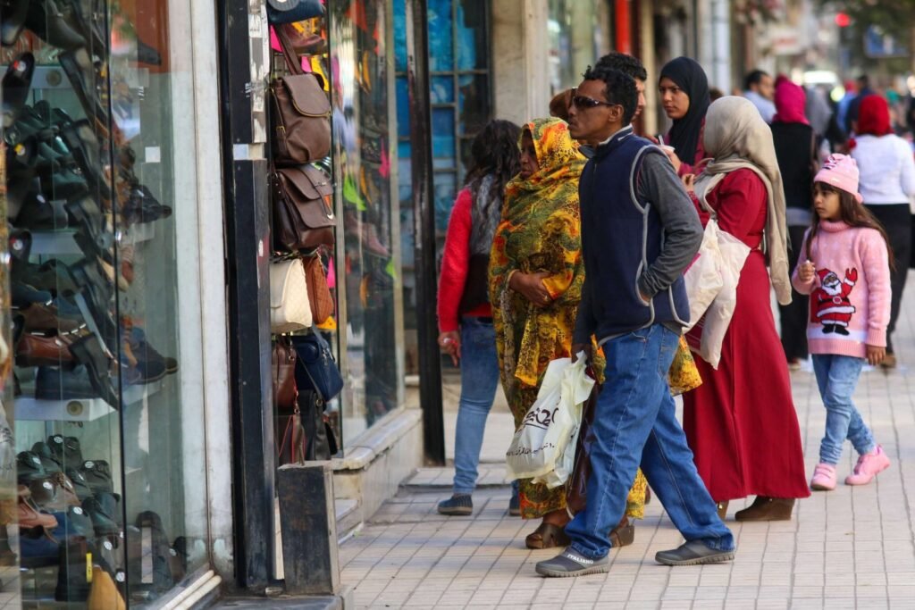 Christmas Crowd on Talaat Harb Street – Cairo 2017 8
