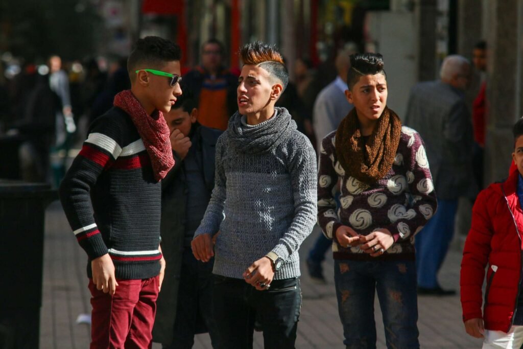 Christmas Crowd on Talaat Harb Street – Cairo 2017 6