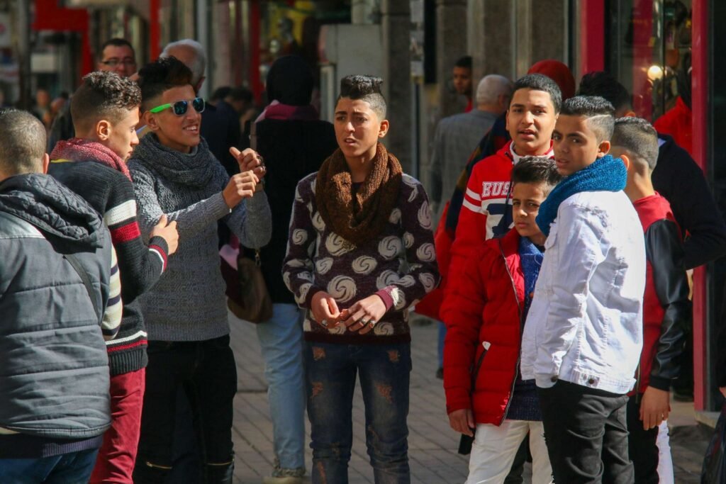 Christmas Crowd on Talaat Harb Street – Cairo 2017 5