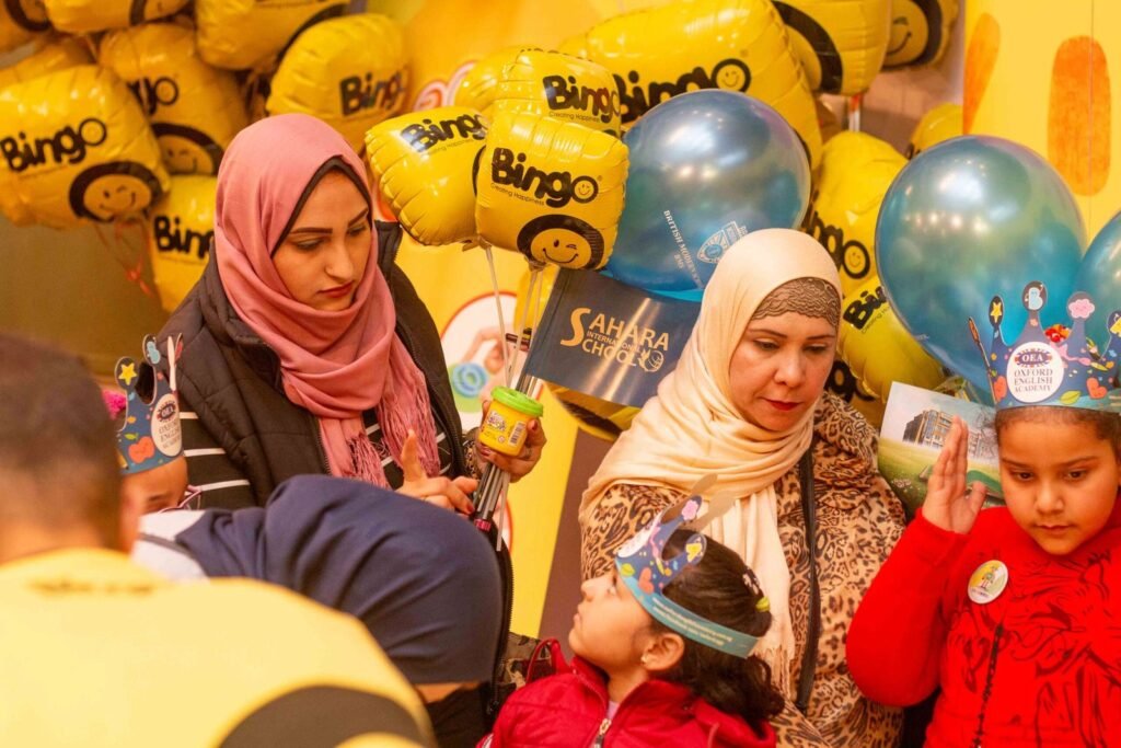Happy Children with Face Paint at a Cairo Event – 2017