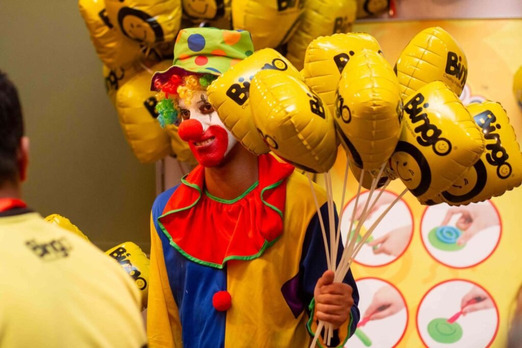 Cheerful Clown at a Festive Event in Cairo – 2017 2