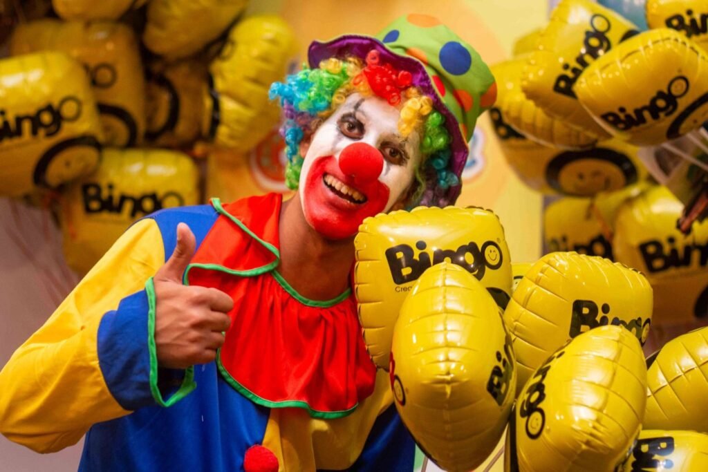 Cheerful Clown at a Festive Event in Cairo – 2017