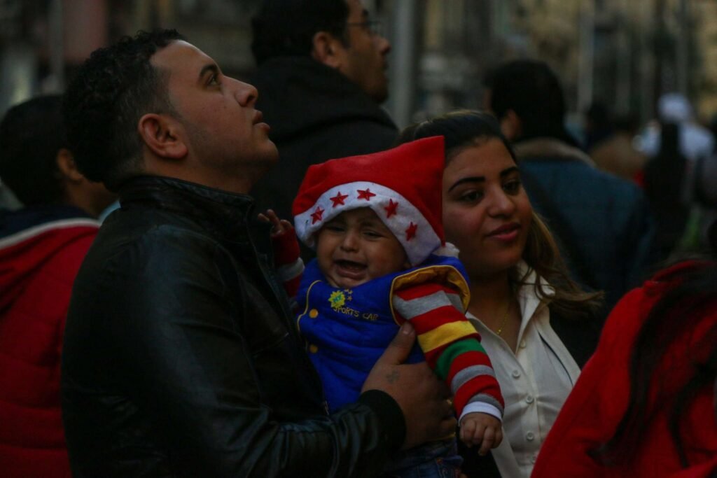 Christmas Crowd on Talaat Harb Street – Cairo 2017 4