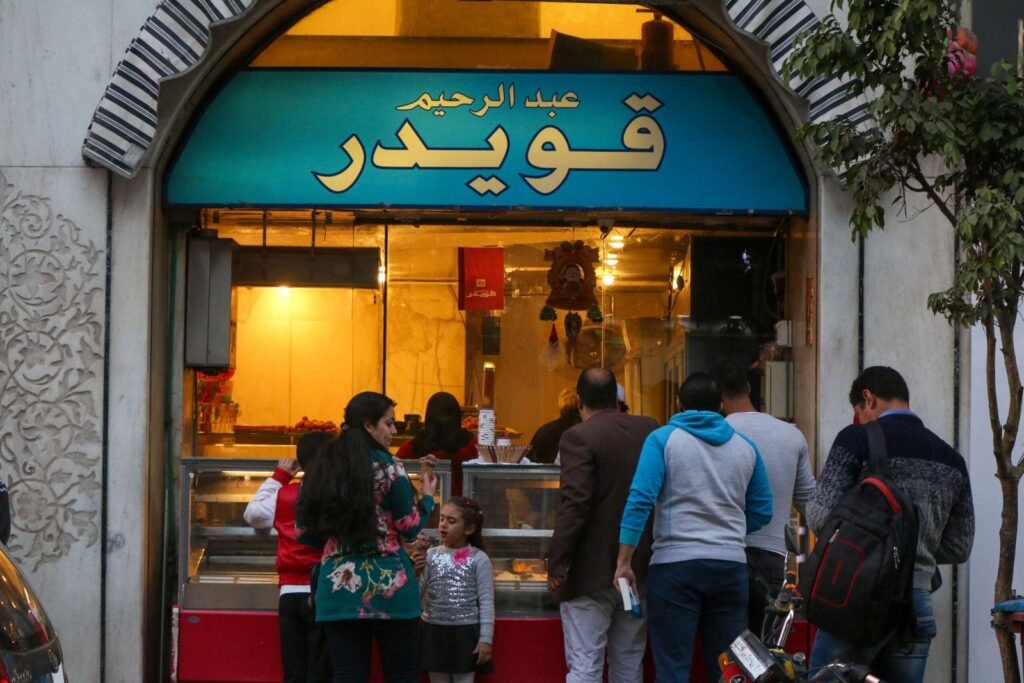 Christmas Crowd on Talaat Harb Street – Cairo 2017 3