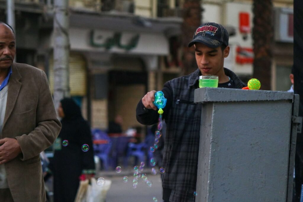 Bubble Fun Near Shop Display – Cairo 2017 2