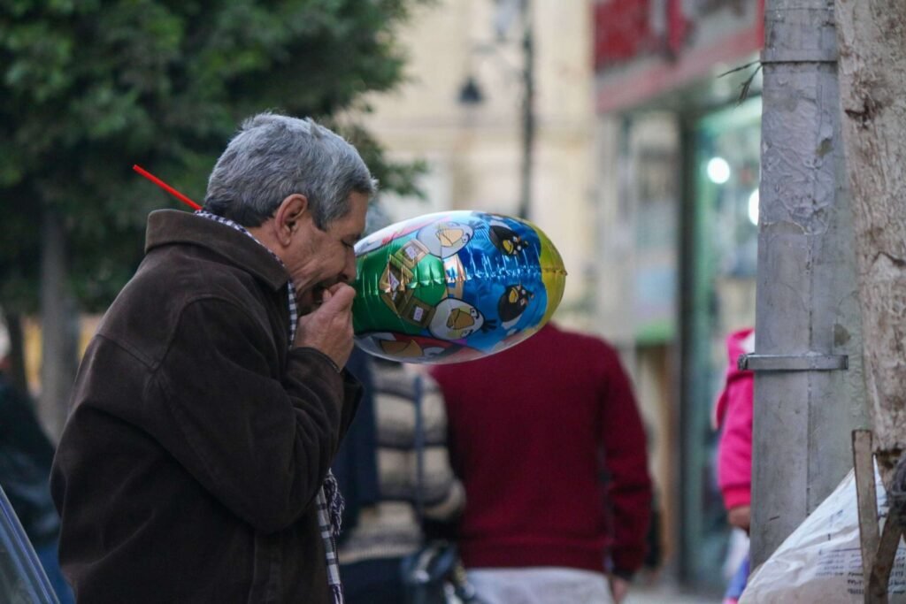 Balloon Seller on Cairo Street – 2017