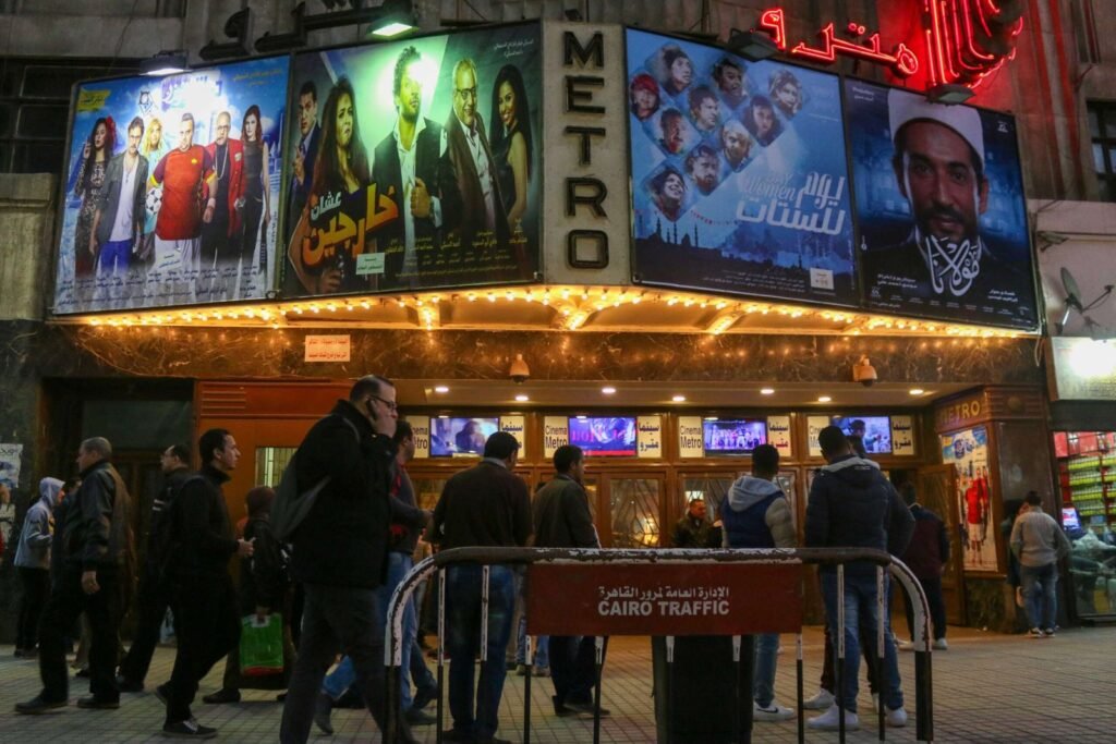 Christmas Crowd on Talaat Harb Street – Cairo 2017