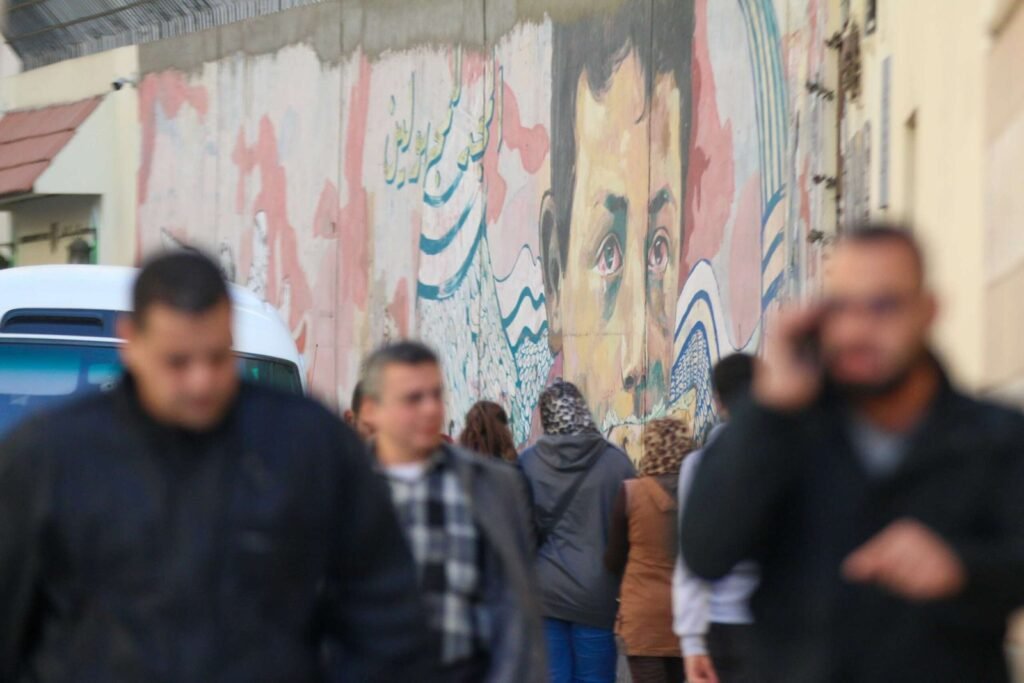 Graffiti on Mohamed Mahmoud Street, Cairo