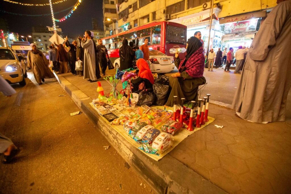 Street Vendors at Al-Sayyida Zainab Mawlid – Cairo